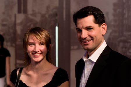 Eva Stachurova and George Miklas at Design Factory